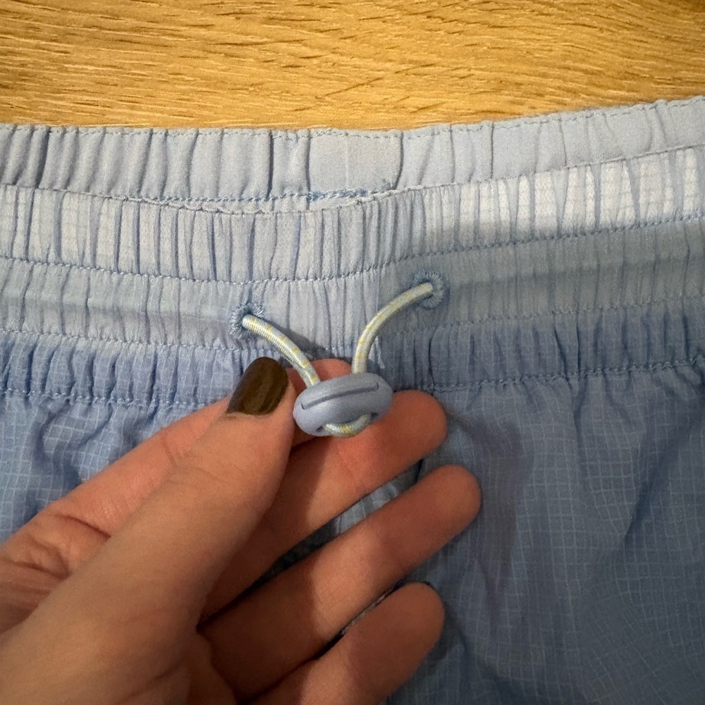 Outdoor Voices Windbreaker Cargo / Utility Shorts in Blue - Picture 5 of 11